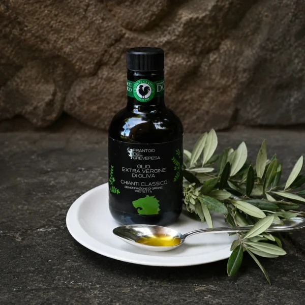 Frantoio del Grevepesa Chianti Classico DOP natives Olivenöl Extra Vergine Lifestyle-Bild